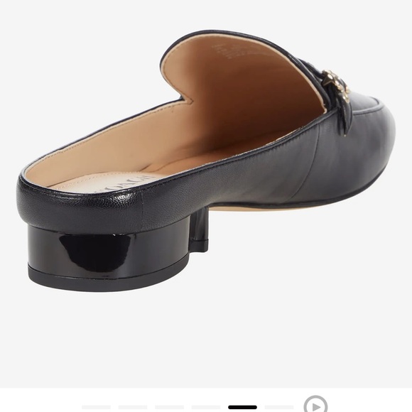 Coach-Irene leather Mule Black 8.5 B - Picture 5 of 12